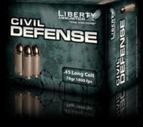 New .45 Long Colt Round From Liberty