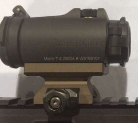 Geissele Aimpoint mount and charging handle | thefirearmblog.com