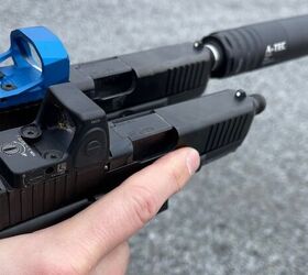 Glock 45 MOS FS TB. TB stands for Threaded barrel. One has a Norwegian A-Tec suppressor, the other will soon.