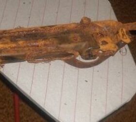 Cleaning up a rusted Yugoslavian M56 submachine gun