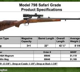 Remington Model 798 Safari Grade