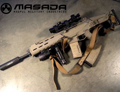 Masada Rifle Breakpoint Magpul Interview: The Masada, firearms industry and internet marketing ...