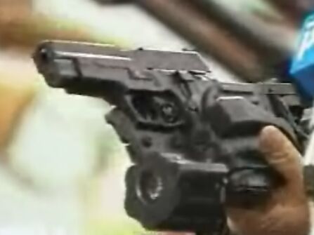 Israeli Corner Shot Rifle Iran clones Israeli cornershot | thefirearmblog.com