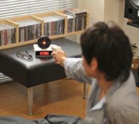 Gun O'Clock Laser Target Alarm Clock