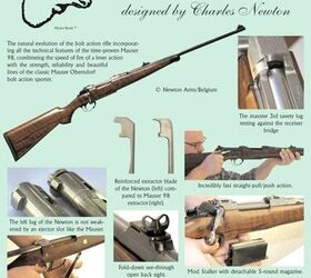 Newton Leverbolt rifle: The bolt and lever rifle have had a child