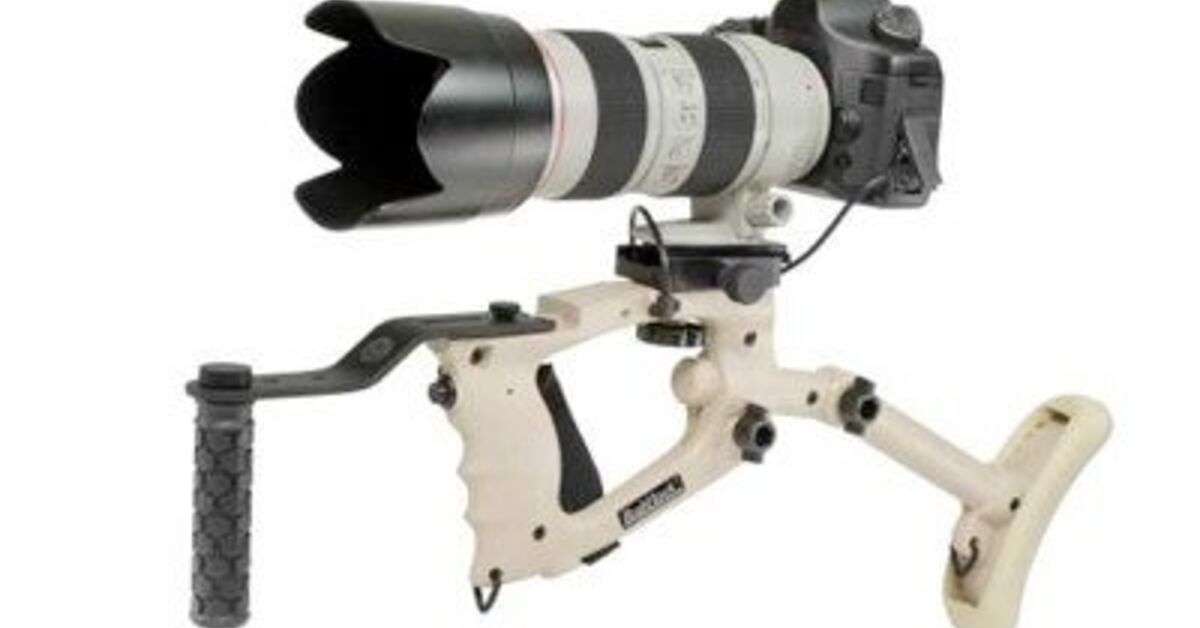 Camera With Gun US Soldier shoots photos with rifle stocked camera | thefirearmblog.com
