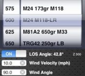 Ballistic : The best looking iphone ballistics calculator ...