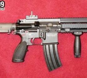 DSEi 09: New design HK416 Sub-Carbine | thefirearmblog.com