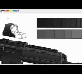 Drawing a ACR in MS Paint | thefirearmblog.com