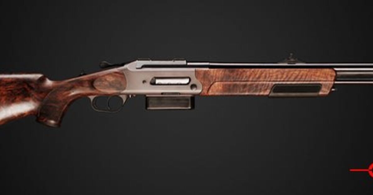 Innogun's Hybrid pump action / single shot double rifle ...