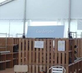 Locker room with assault rifles