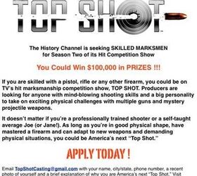 Top Shot season 2 now casting!