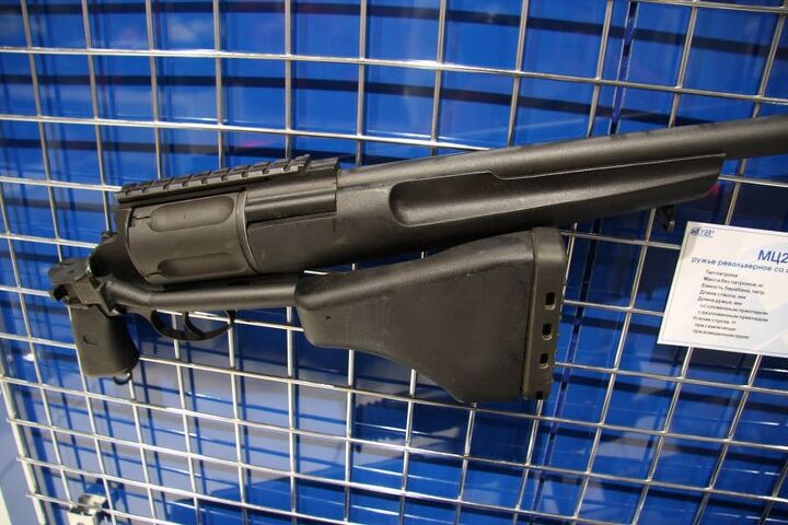 Photos of the MTs-255 Tactical Revolver Shotgun | thefirearmblog.com