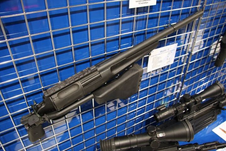 Photos of the MTs-255 Tactical Revolver Shotgun | thefirearmblog.com