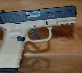 ISSC M22 pistol now in tan and pnk