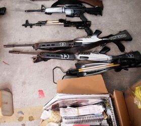 Guns captured by the police in Rio de Janeiro | thefirearmblog.com