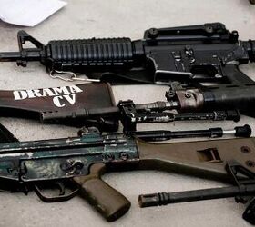 Guns captured by the police in Rio de Janeiro | thefirearmblog.com