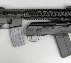 Red Jacket Firearms: AR-15 Mounted Saiga-12 Shotgun