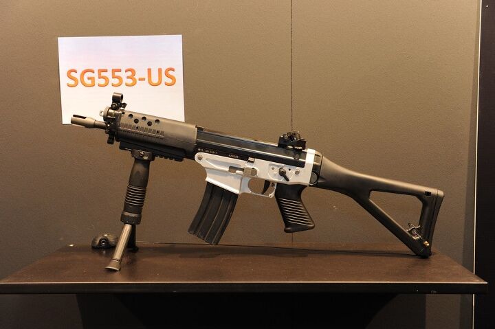 SG553-US at IWA | thefirearmblog.com SG553-US at IWA | thefirearmblog.com