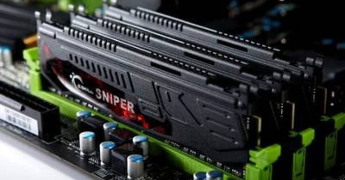 Knit Computer Ram Gun Shaped
