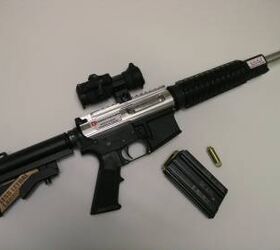 Less Lethal .500 S&W AR-15 and 20 gauge revolver | thefirearmblog.com
