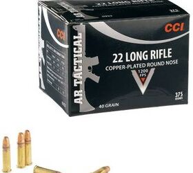 CCI Introduces AR "Tactical" .22 Long Rifle Load