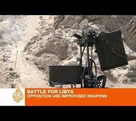 Libyan Rebels Build Nifty Remote Control Guns