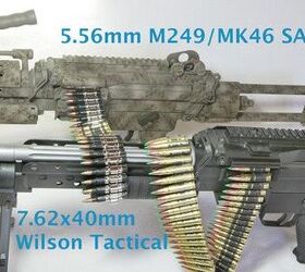 M249 SAW in 7.62x40mm WT / .300 AAC BLK / 7.62x39mm and 7.62x51mm Conversion Kit