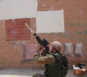 IWI Rifle Grenade (non-lethal model fitted with wireless camera)