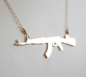 AK-74 Gold Necklace