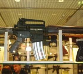  LUVO ARMS ASSAULT RIFLE LA-15 / Grey Laminated Wood Stock / Chromed Magazine 