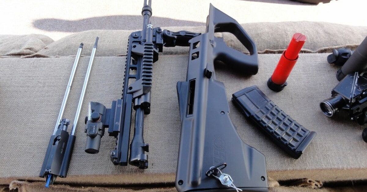 Thales/Steyr F90 and EF-88 AUG Rifle Review | thefirearmblog.com