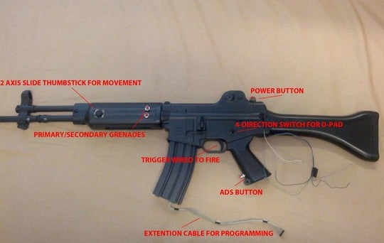 DIY Game Controller Rifle | thefirearmblog.com