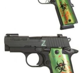 Sig Sauer 1911 and P238 Zombie Edition