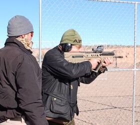 Shot show Media Day at the range—The IWI Tavor