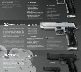 New SIG SAUER X-Series Modular Pistol in 9mm and .40 S&W