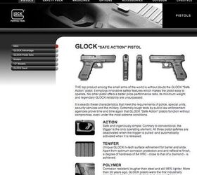 Glock's European Website (May 2013)