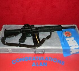 AR-15 Graduation Cake