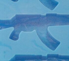 AK-47 Shaped Ice Tray