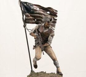 PoF AR-15 Patriot Bronze Sculpture