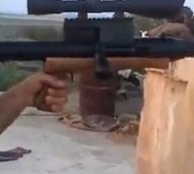 Syrian Rebel Arms Bazaar & DIY DShK Bolt Action Rifle