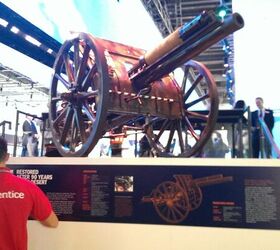 DSEi 13: WWI Field Guns Found In Iraq, Restored By BAE