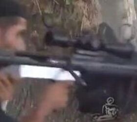 Kurdish Sniper Battery In Syria