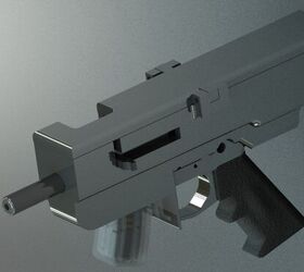 Semi-Automatic .22 Pistol Design For 3D Printers