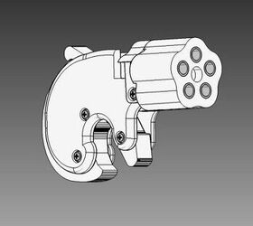 3D Printed Pepperbox Pistol