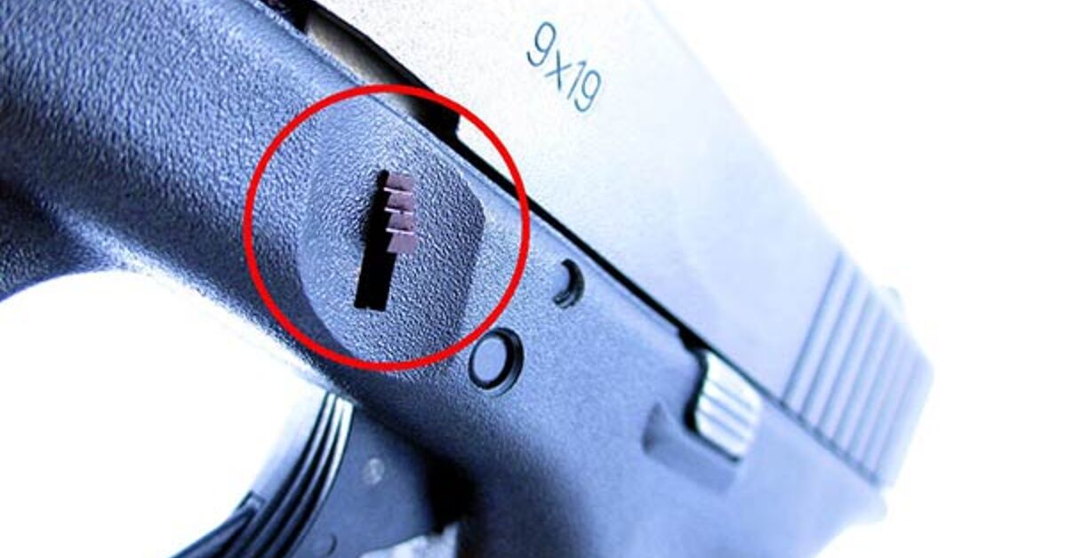Trapezoid Grip Slide Lock for the Glock | thefirearmblog.com
