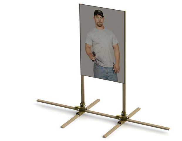 Quick Target Stand Quik Stand – Portable Target Stand Bases | thefirearmblog.com