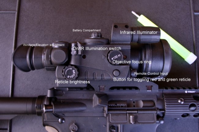 Sent El Pulsar Gear Review: Pulsar Sentinel GS 2×50 Night Vision Rifle Scope ...