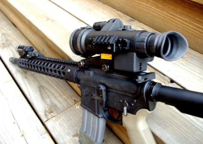 Sent El Pulsar Gear Review: Pulsar Sentinel GS 2×50 Night Vision Rifle Scope ...
