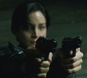 Trinity with her dual Beretta M84Fs, 'The Matrix' (1999)